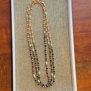 Noonday Collection Annette Rope Necklace, Multicolor Beaded